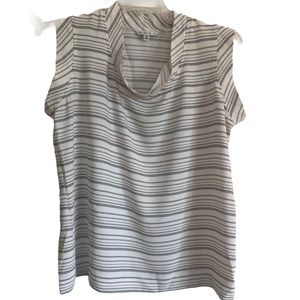 CABI STRIPED BLOUSE M‎